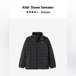 Kids Patagonia jacket size 7/8